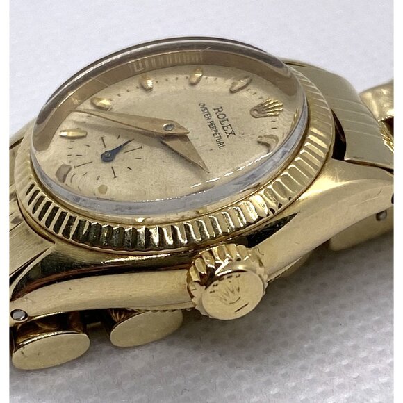 Ladies Rolex 14K Oyster Perpetual 26mm Watch Ref 6509 main image 5